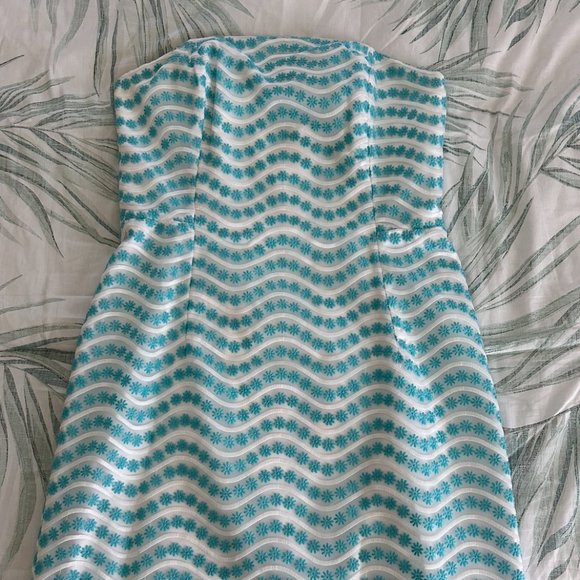 Lilly Pulitzer Strapless Mini Dress - Picture 1 of 6